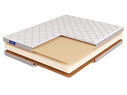 Матрас FOAM 10 Balance LUX 200x200 19128 умеренно-жесткий высотой 14 см 500_191_1745913